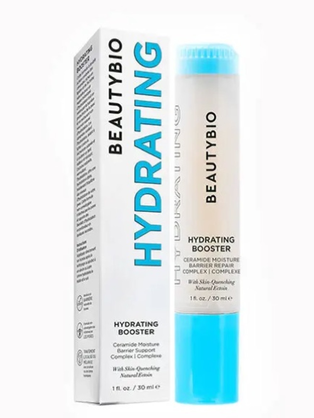 NIB BeautyBio Hydrating Booster – ceramide barrier support